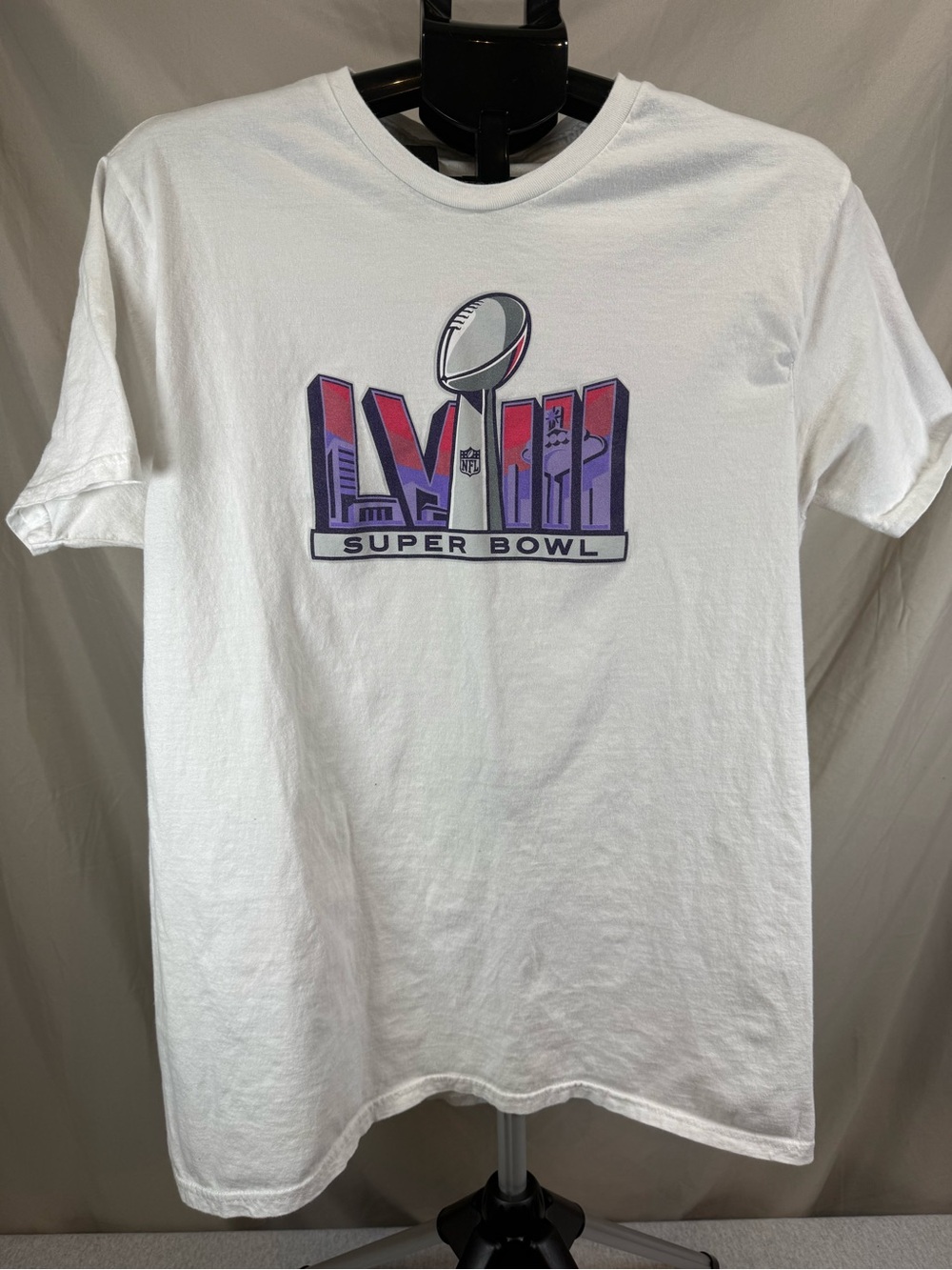 Super Bowl LVIII Las Vegas Graphic T-Shirt - Unisex Medium